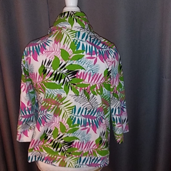 Cotton Button Up Jacket - Picture 4 of 7